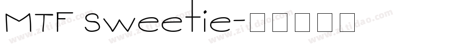 MTF Sweetie字体转换